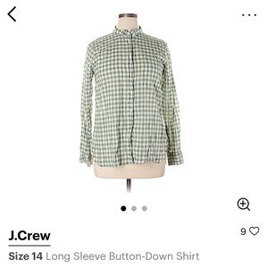 Jcrew size 14 button down